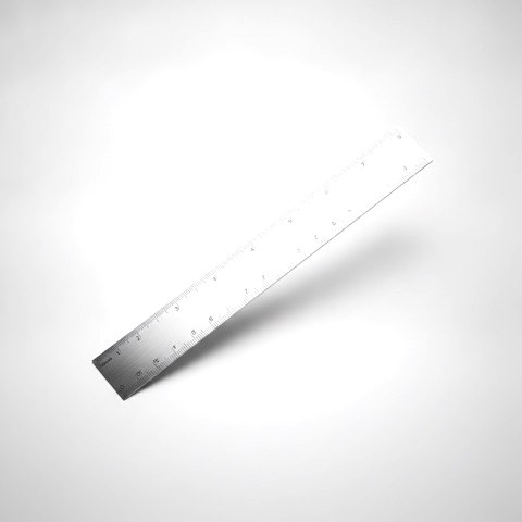 Metal straightedge (24 in)